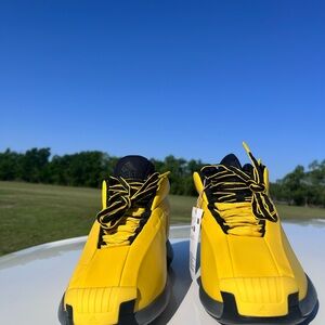 Adidas Bright Yellow Sneakers